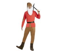FYASA - Disfraz de Enanito rojo para hombre Talla S