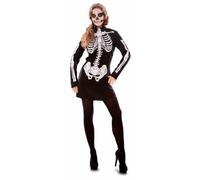 FYASA - Disfraz de Esqueleto para mujer (S)