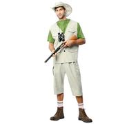 FYASA - Disfraz de explorador para hombre talla XL
