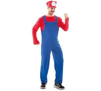 Fyasa Disfraz de fontanero a partir de 12 años