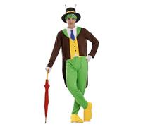 FYASA - Disfraz de Grillo simpático para hombre Talla ML