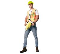 FYASA - Disfraz de obrero sexy para hombre talla ML