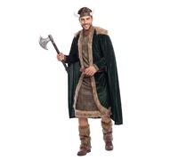 EUROCARNAVALES Disfraz de Vikingo Deluxe para Hombre