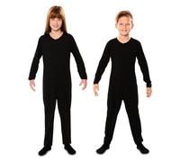 FYASA - Mono Interior color Negro para disfraz infantil (5 a 6 años)