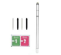 Fybida Stylus Pen Touch, Stylus Pen 4 en 1 Punta de Fibra Resistente Al Desgaste Teléfono Móvil Tablet Pintura Escritura a Mano Stylus Capacitivo(Plata)