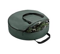 Fycakly Decoración de Navidad para almacenamiento de adornos de Navidad, bolsa de Navidad con asa, organizador de cosas, almacenamiento de árboles, limpieza y organizadores (C, talla única)