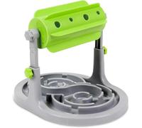 FYDTOP Juguete interactivo de rompecabezas de comida para perros y gatos, dispensador de aburrimiento, alimentador lento, entrenamiento de coeficiente intelectual de ansiedad en alimentación