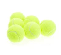 FYDTOP Lanzador automático de pelotas para perros, lanzador interactivo de pelotas de tenis para perros, juguete interactivo para buscar mascotas, incluye 6 pelotas de tenis de 2 pulgadas (seis
