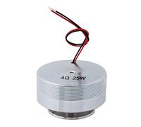 Fydun 1 Unidad 50mm 2 Pulgadas Alta Frecuencia Resonante Altavoz Vibración Fuerte Woofer(4Ω 25W)