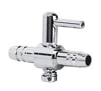 Fydun 10 piezas de acero inoxidable, bomba de oxígeno, ajuste de flujo de aire, válvula de flujo de aire, válvula de acuario, válvula de comprobación de pecera