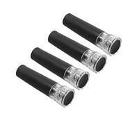 Fydun 4 Uds Tapones de Vino Al Vacío-preserva la Frescura, Sello a Prueba de Fugas, Tapones de Botellas de Vino de Uso Múltiple para Botellas con Corcho y Tapa de Rosca