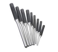 Fydun 9 Piezas Roll Pin Punch Punkes de Acero Herramienta Herramienta para Joyeros Watchmakers Carpenters
