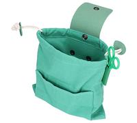 Fydun Bolsa de Forraje Portátil con Hebilla de Cinturón - Versátil Bolsa de Recolección de Frutas de Tela de Buey para Aventuras Al Aire Libre, Senderismo y Cámara - Incluye Tijeras - de