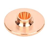 Fydun Boquilla Láser de Latón para Cortadora de Fibra de CO2, Capa única | Rosca M11, 28 Mm de , Alta Conductividad, Resistente a la Corrosión, Antirebabas, Compatible con Láser P