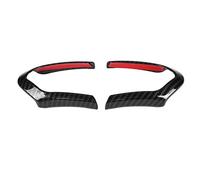 Fydun Botón Decorativo del Volante Adorno del Volante para M-Sport Serie 1 2 3 4 5 6 X5 X6 F20 F22 F30 / F31 F32 F33 F36 F10 F06 F12 F13 F15 F16 (Fibra de Carbono)