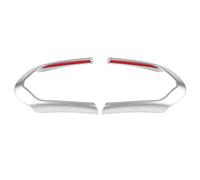 Fydun Botón Decorativo del Volante Adorno del Volante para M-Sport Serie 1 2 3 4 5 6 X5 X6 F20 F22 F30 / F31 F32 F33 F36 F10 F06 F12 F13 F15 F16 (Cromo)