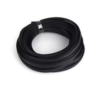 Fydun Cable de Manga de Mascotas Expandible de 6 Mm Alta Densamente 10 M para Electronics Automotive Black