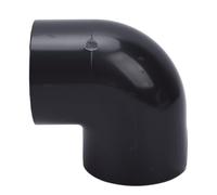 Fydun Conector de Instalación de Tuberías de PVC de 50 Mm con Codo de 90 | El Acoplamiento Plástico Gris del Adaptador de la Manguera para la Ventilación Industrial del Tanque de Agua Fácil Instala