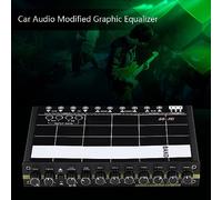 Fydun Ecualizador Gráfico Fydun Car o de 7 Bandas con Control de Subwoofer, Entrada Auxiliar de 3,5 Mm y Diseño Compacto para una Personalización Precisa del Sonido