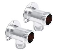 Fydun Entrada G1/2 Salida G3/4 Adaptador de Cabezal de Ducha Montado en la Pared para una Fácil Instalación del Grifo en el Baño