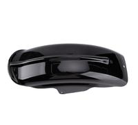 Fydun Guardabarros Trasero Corto ABS Negro Brillante Preperforado para XL883 1994-2003, Guardabarros Curvo Rueda Trasero Estilo Bobber Chopper Cafe Racer