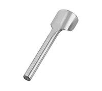 Fydun Herramientas de perforación de Esquina de perforación Artesanal de Cuero, Conjunto de Cortador de Medio círculo y Medio círculo, Cortador de perforación DIY para cinturón(25mm)