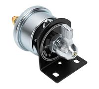 Fydun Interruptor de Desconexión de Batería de Alta Resistencia, 200A, 12V a 48V, con Soporte de Montaje de Poste Lateral e Indicador para Coche, Barco, RV, ATV, UTV