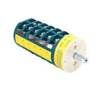 Fydun Interruptor de Marcha Atrás y Avance de Doble Velocidad, 40A, 380V, | 40A 380V, Compatible con BP890S/897, Tabla de Cableado Incluida, Motor Trifásico, Reemplazo Directo, Resistente para Uso en