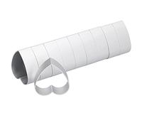 Fydun Juego de 10 Cortadores de Galletas y Pasteles de Luna de Acero Menos para Hornear DIY, Creativo para Postres, Galletas y Aperitivos (forma de corazón)