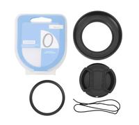 Fydun Juego de Parasol de Lente de 46mm LH HN40, Filtro de Sombra, Tapa de Lente de Cámara Z DX de 16 a 50mm F/3,5 a 6,3 VR, Kit de Accesorios para Lentes