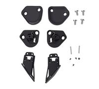 Fydun Kit Clips Hebilla Visera Acero Aluminio para AGV GP R GP RR | Recambio de Sujeción de Visera de Casco con Base, Tornillos Incluidos.Se Adapta a AGV GP R, GP RR, R, Race 3.