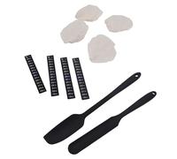 Fydun Kit de Fermentación de Masa Madre con Tiras de Termómetro y Cubiertas de Tela para Frascos de 3 a 4 pulgadas: Suministros Completos para Hornear para Hacer Pan con éxito