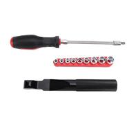 Fydun Kit de Llave de Extracción de Cubierta de Embrague, Enchufes de 5-13mm para RZR XP XP4 900S, Juego de Herramientas de Mantenimiento Automotriz