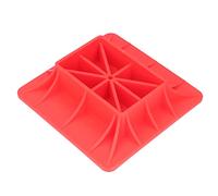 Fydun Lift Jack Base Tablero de Soporte Todoterreno Rojo | Construcción de Nailon Resistente que Se Adapta a , Barro, Hierba, Suelo Suave, Uso fácil.