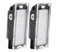 Fydun Luces de matrícula Placa de matrícula Lámpara de luz LED 2 UNIDS 1.8W Iluminación de matrículas para Espace Laguna