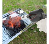 Fydun Manual Portátil BBQ Ventilador de Aire del Ventilador Ideal para Cocción Al Aire Libre, Levas, Picnics y Parrillas