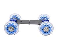Fydun Mini Cámara de Escritorio Dolly Skater 10Kg Carril de Carga Deslizador de Pista para Videocámara DSLR Fotografía