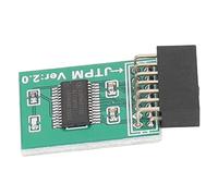 Fydun para Módulo TPM 2.0 Cifrado Fuerte Interfaz LPC de 14 Pines Placa de Módulo TPM para Accesorios Verdes