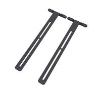 Fydun Soporte en T Soporte de Altavoz de Montaje de Altavoz para Carrito de de Acero Ajustable con Barra en T de Metal de 8 Mm de Espesor para Reemplazo SE18 SE26 SEB26 SEDS32