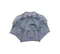 Fydun Trampa de Cebo Plegable Portátil de 8 Agujeros Red de Jaula de Inmersión para Pesca de Cangrejo Camarón Crawdad