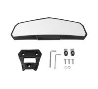 Fydun UTV Espejo Retrovisor Ajustable de 360 grados | Se Adapta a Determinados UTV Soporte de Montaje Universal Lente de Vidrio Inastillable Conducción Todoterreno Fácil