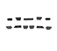 Fyearfly 11 botones de control climático ABS para X3 X4 F25 F26 2013-2018 accesorios interiores