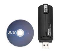 Fyearfly Adaptador WiFi USB, 2.4G/5G de doble banda 1800Mbps, USB 3.0 WiFi 6, aumenta la velocidad de Internet, compatible con Win 10/11, fácil configuración