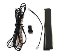 Fyearfly Barra de luz LED Bambu Lab P1P, kit de actualización de 5 V 12 W que proporciona una iluminación más brillante, tira impermeable para dispositivo de impresión 3D profesional con adaptador de