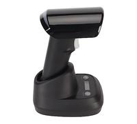 Fyearfly BCS-N2Q Escáner de código de barras de mano | Lector de códigos QR inalámbrico 2.4G/BT 1D/2D con pantalla OLED, retroalimentación de vibración para minoristas, almacenes, Windows, macOS, iOS