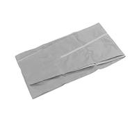 Fyearfly Burlete para ventanas de 3 m de poliéster 210D para aire acondicionado móvil, cierre de , color gris plateado
