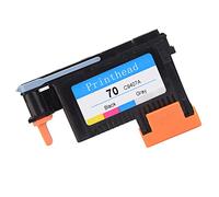Fyearfly Cabezal de impresión C9407A para HP 70 Designjet, cabezal de repuesto de color gris y negro para salida profesional de calidad fotográfica, compatible con plóteres de la serie Z2100, Z5200