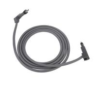 Fyearfly Cable satélite rectangular, cobre de goma, cable de extensión de 4,6 m, 1200 Mbps para dispositivo V2, resistente a la intemperie, resistente a los rayos UV, con 2 cubiertas protectoras, red