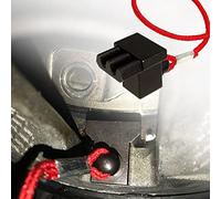 Fyearfly Detector portátil de fugas de gas combustible con alarma de sonido y luz, sensibilidad ajustable para metano, propano en fábricas, garajes