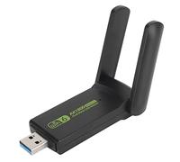 Fyearfly Dongle WiFi, adaptador USB 3.0 de doble banda, 1201 Mbps/573.5 Mbps, conexión estable, antena de alta ganancia, ideal para familia, oficina, viajes
